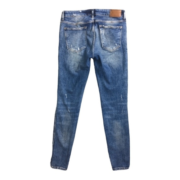 Zara Distressed Trafaluc Denimwear Jeans 4 - Picture 6 of 7